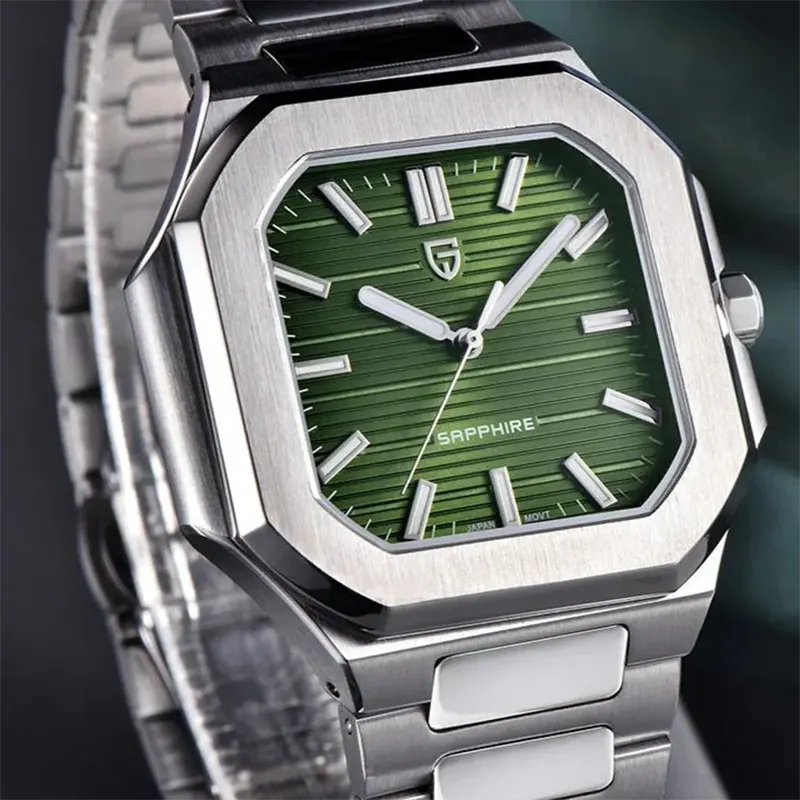 Pagani Design Cubitus Style Green Dial Men's Watch- PD-YS019